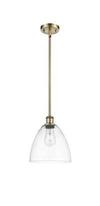 Ballston Mini Pendant Antique Brass Finish