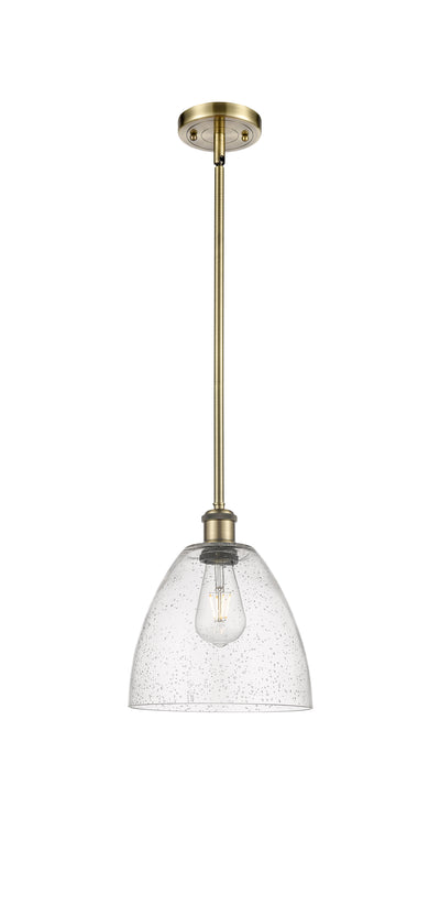 Ballston Mini Pendant Antique Brass Finish