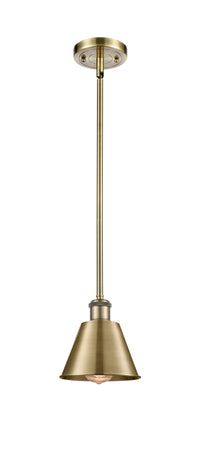 Ballston Mini Pendant Antique Brass Finish