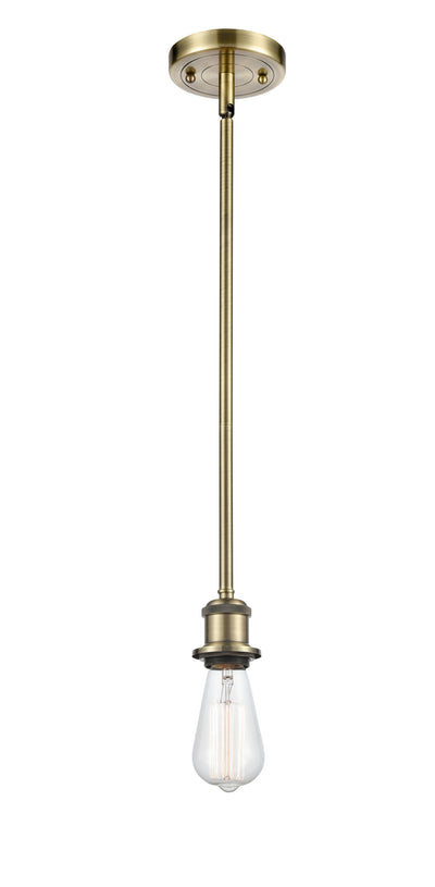 Ballston Mini Pendant Antique Brass Finish