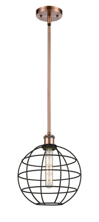 Ballston Mini Pendant Antique Brass 10 Inch