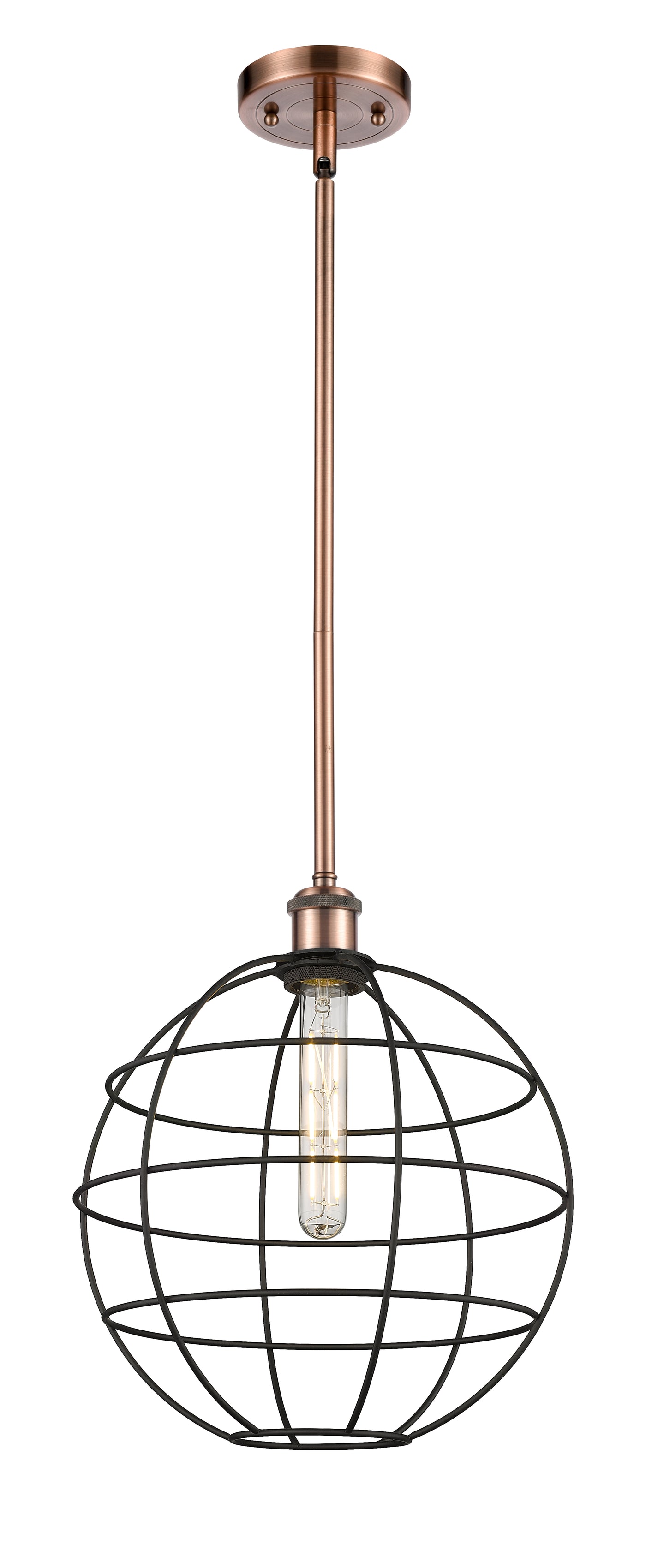 Ballston Mini Pendant Antique Brass