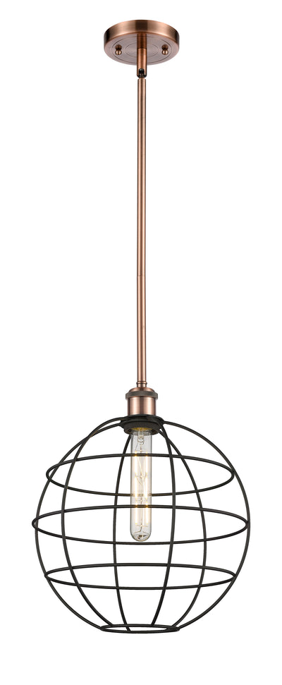 Ballston Mini Pendant Antique Brass