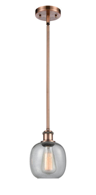 Ballston Mini Pendant Antique Brass Finish