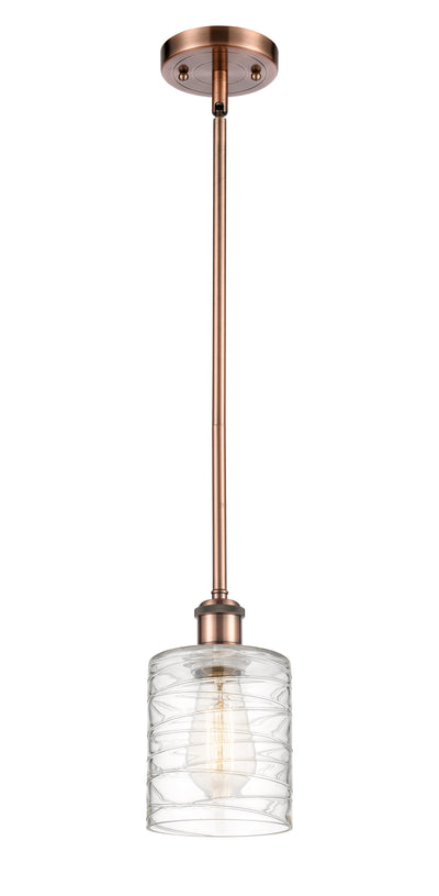 Ballston Mini Pendant Antique Brass Finish