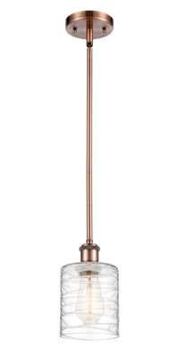 Ballston Mini Pendant Antique Brass Finish