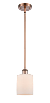 Ballston Mini Pendant Antique Brass Finish