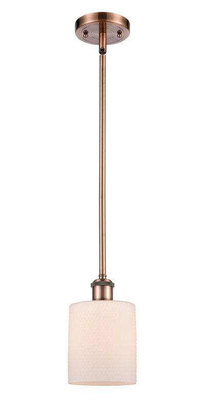 Ballston Mini Pendant Antique Brass Finish