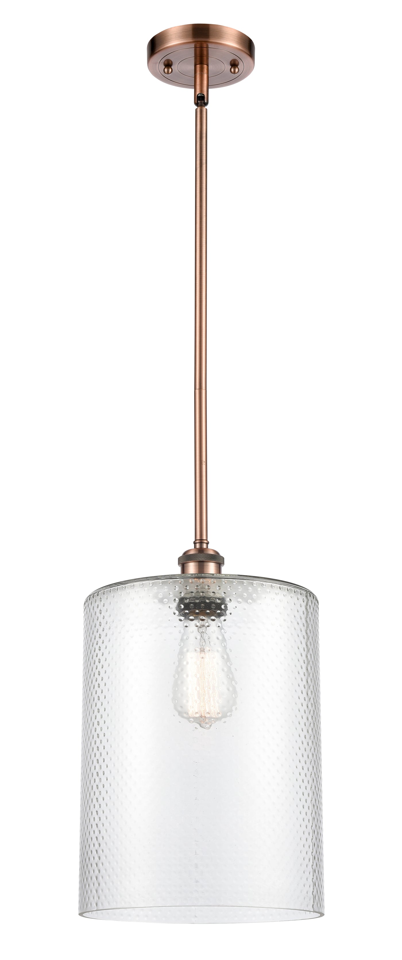 Ballston Mini Pendant Antique Brass Finish
