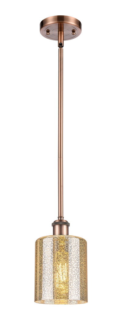 Ballston Mini Pendant Antique Brass Finish