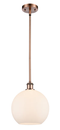 Ballston Mini Pendant Antique Brass Finish