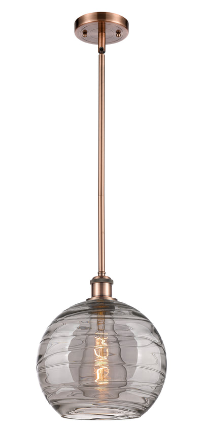 Ballston Mini Pendant Antique Brass Finish