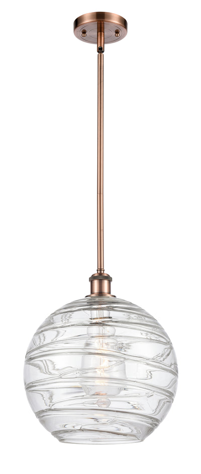 Ballston Mini Pendant Antique Brass Finish