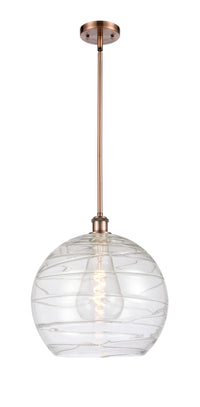 Ballston Mini Pendant Antique Brass Finish