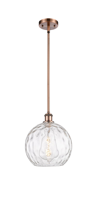 Ballston Mini Pendant Antique Brass 10 Inch