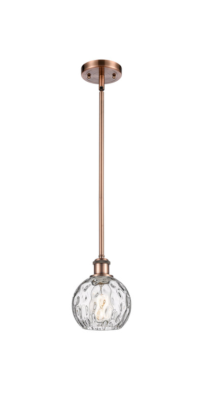 Ballston Mini Pendant Antique Brass Finish