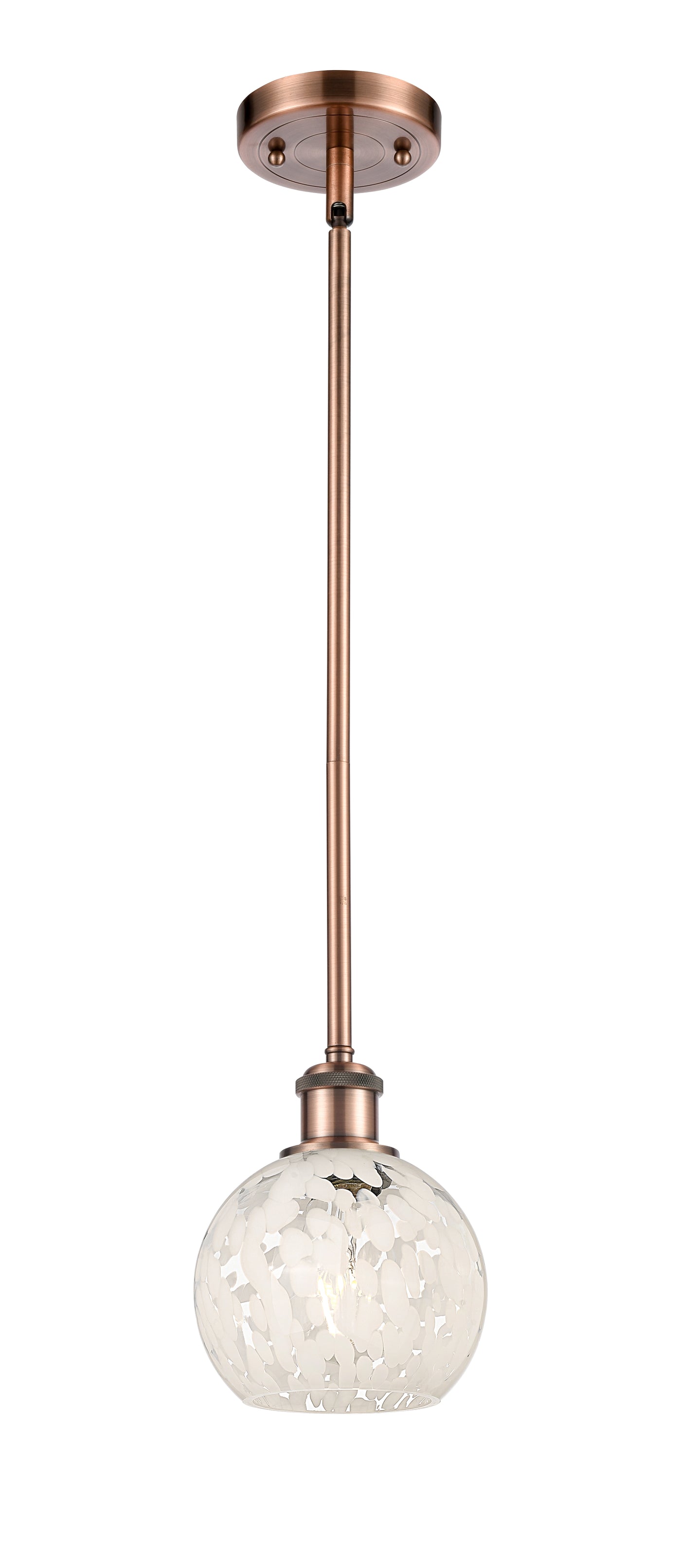 Ballston Mini Pendant Cast Brass 6 Inch
