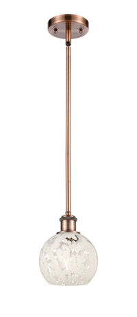 Ballston Mini Pendant Cast Brass 6 Inch