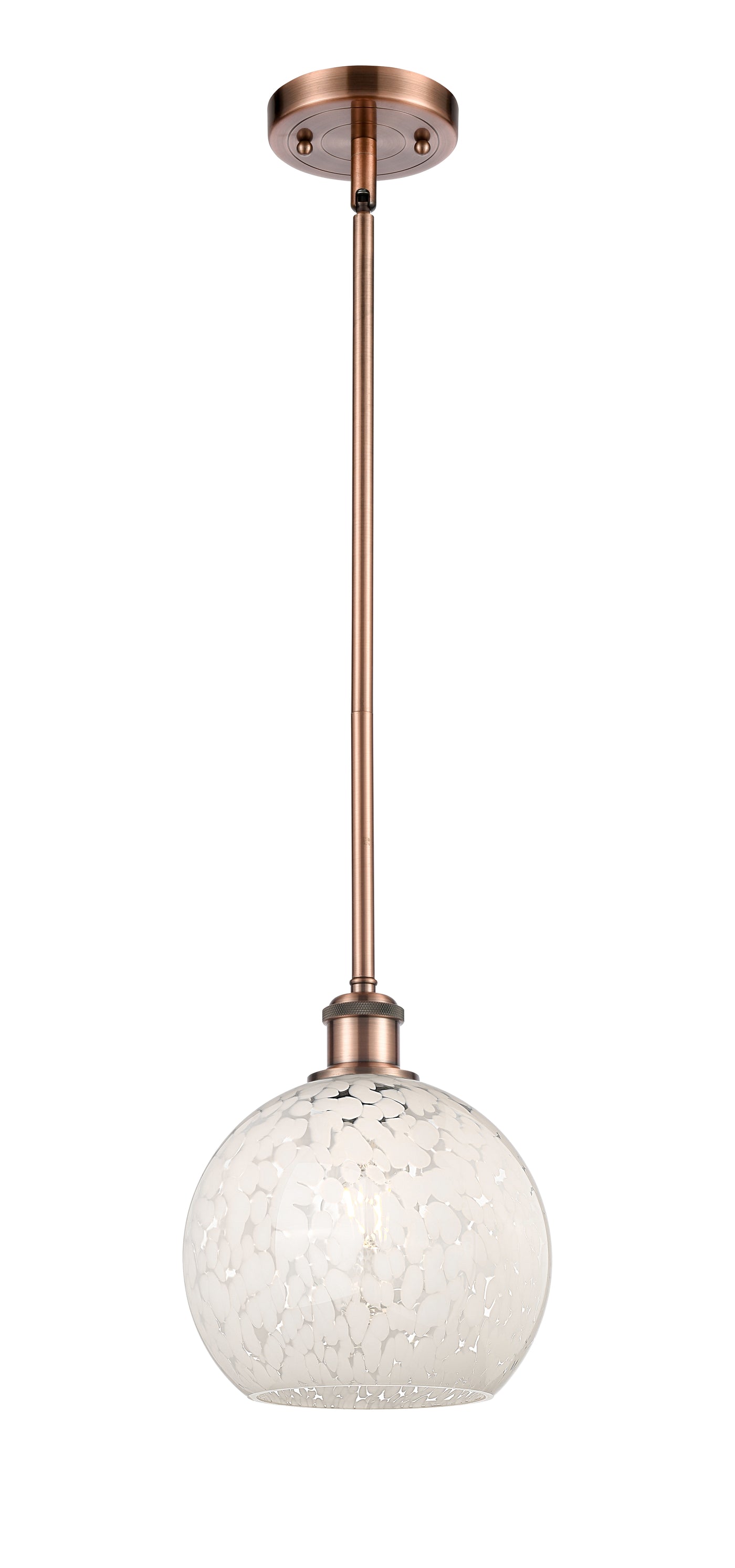 Ballston Mini Pendant Antique Brass Finish