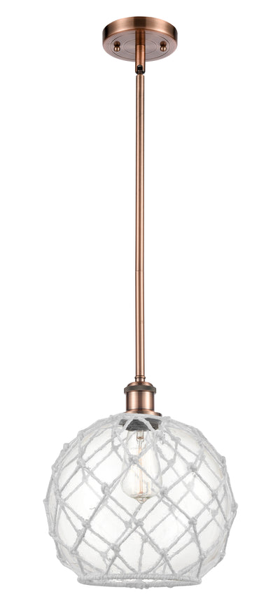 Ballston Mini Pendant Antique Brass Finish