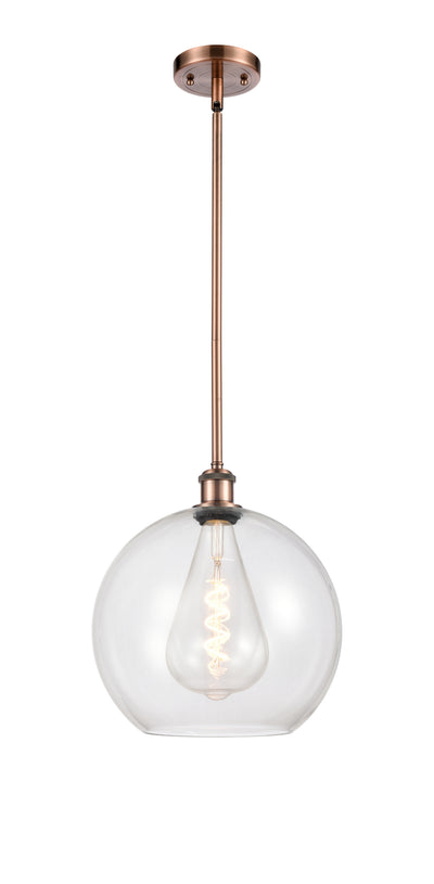 Ballston Mini Pendant Antique Brass Finish