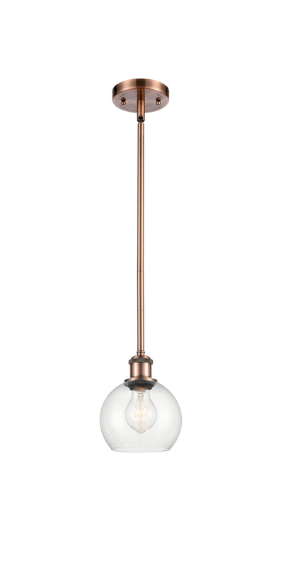 Ballston Mini Pendant Brass Antique Finish