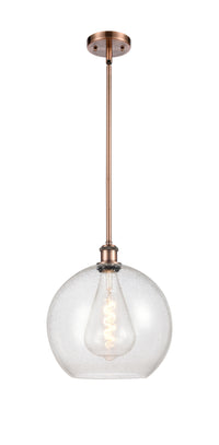 Ballston Mini Pendant Antique Brass Finish