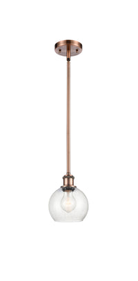 Ballston Mini Pendant Antique Brass Finish