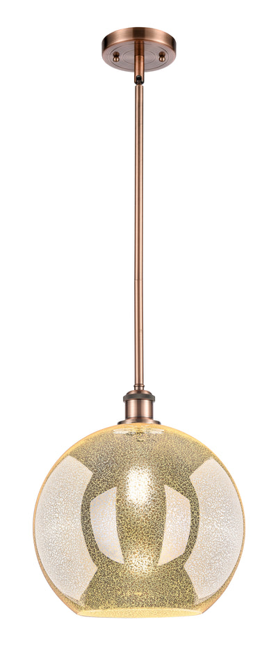 Ballston Mini Pendant Antique Brass Finish