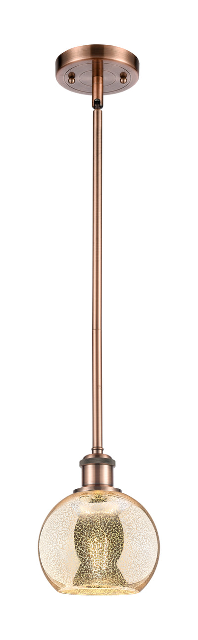 Ballston Mini Pendant Brass Antique Finish