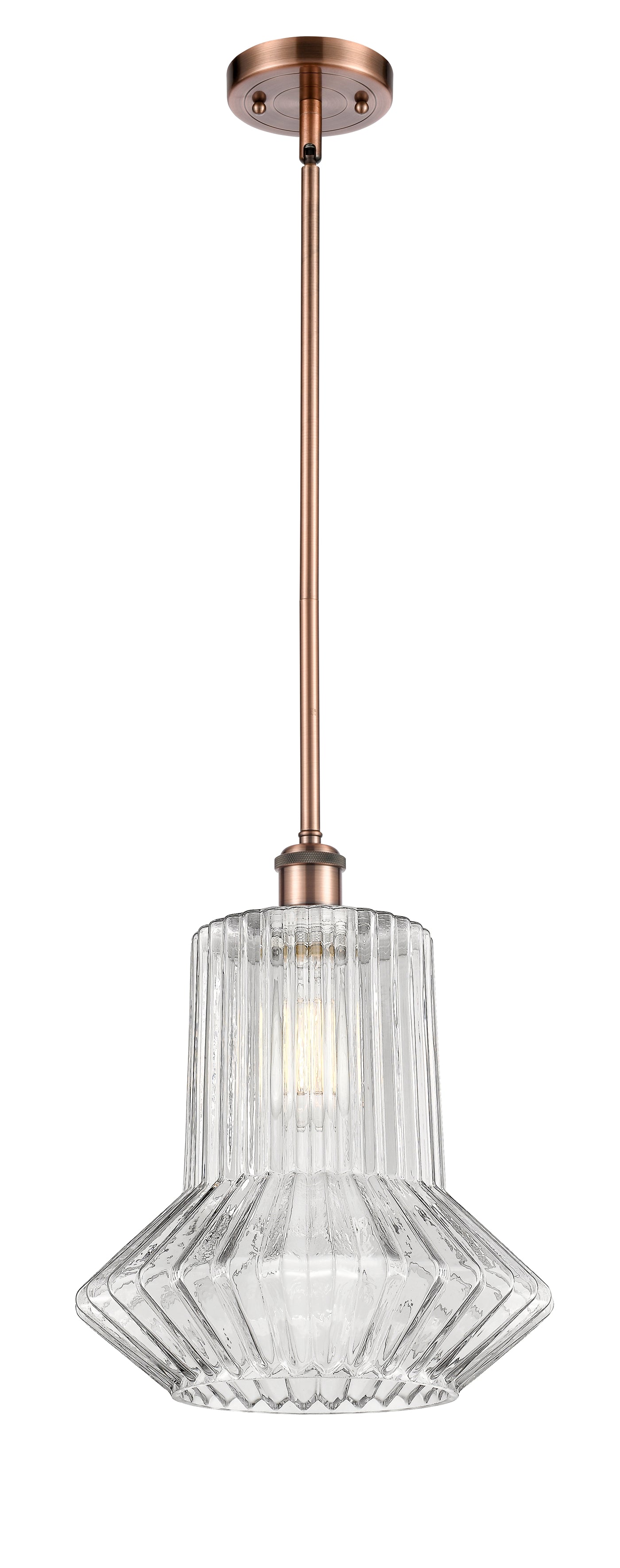 Ballston Mini Pendant Antique Brass Finish