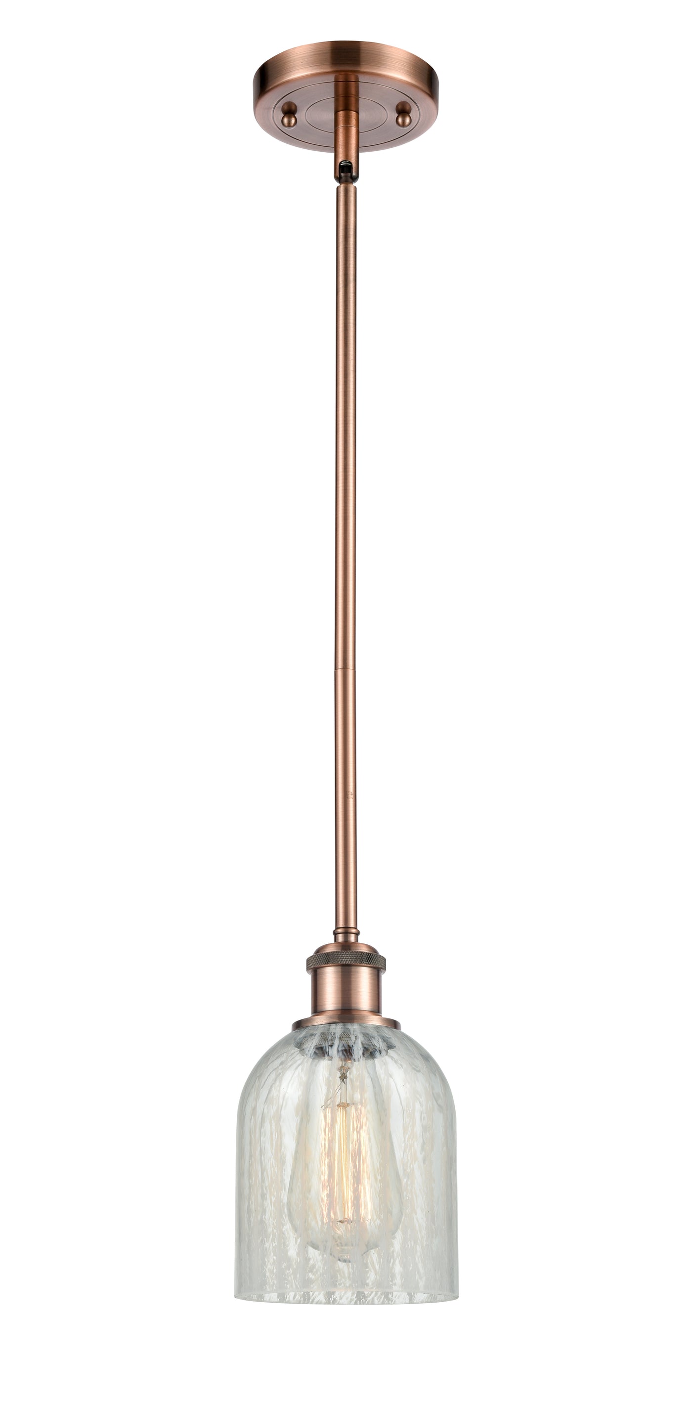 Ballston Mini Pendant Cast Brass 5 Inch