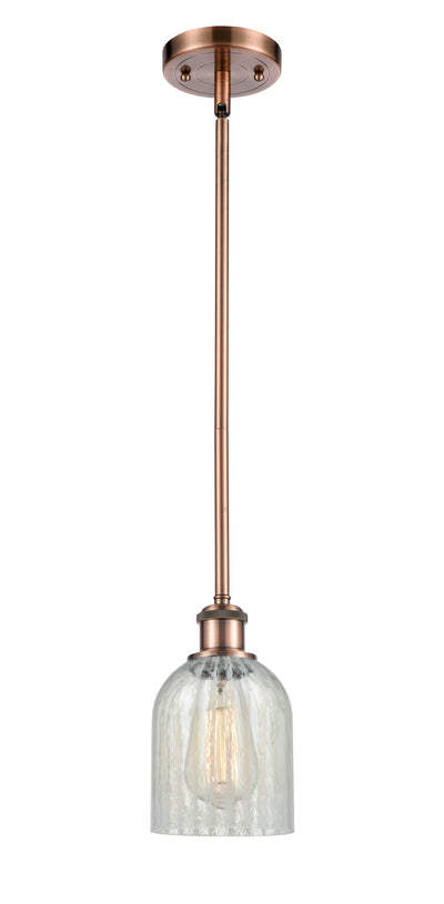 Ballston Mini Pendant Antique Brass Finish