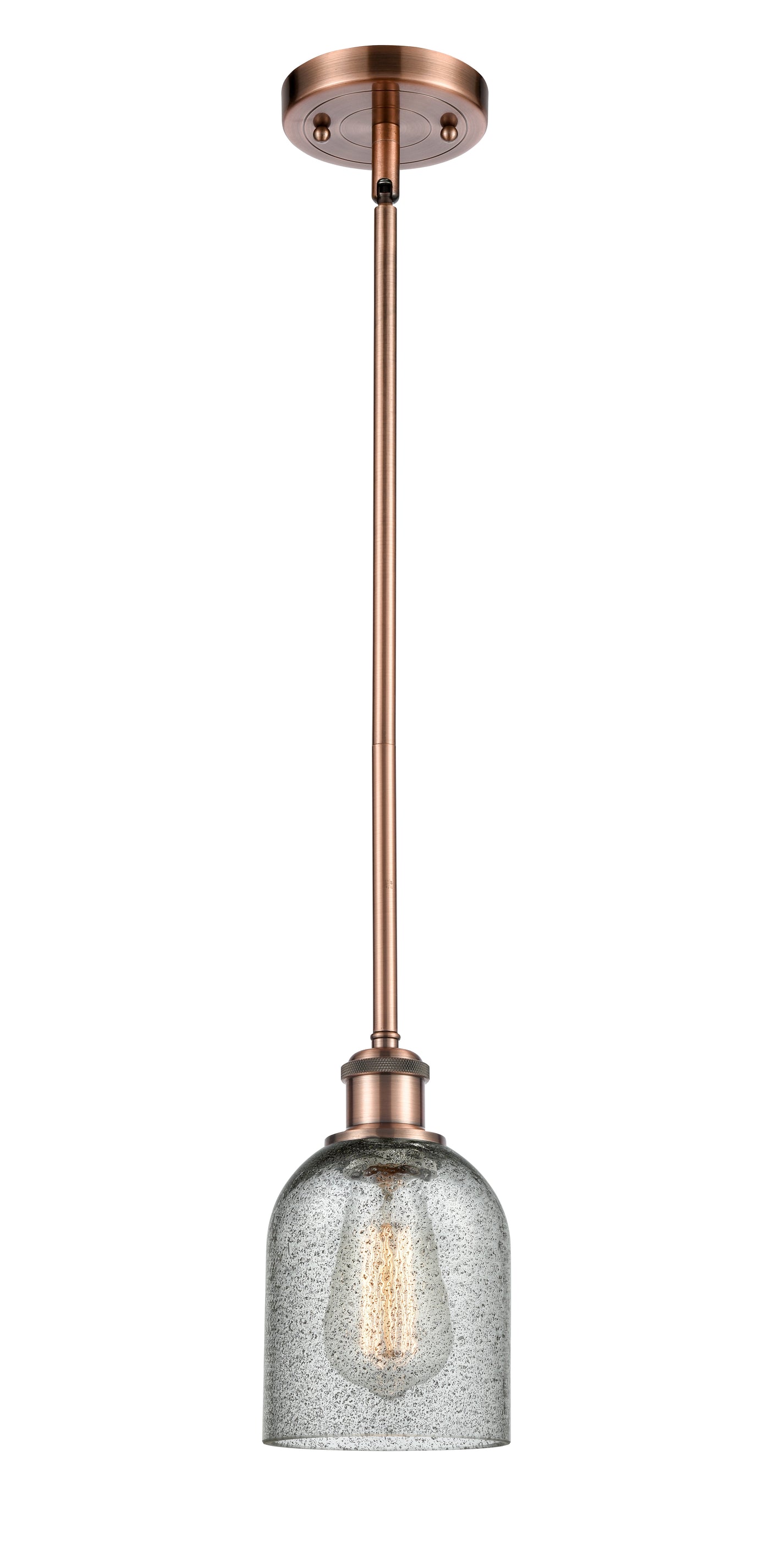Ballston Mini Pendant Cast Brass 5 Inch