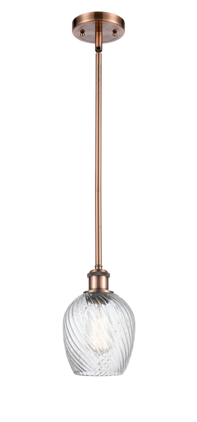 Ballston Mini Pendant Antique Brass Cast