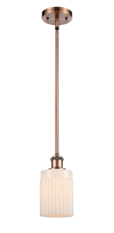 Ballston Mini Pendant Antique Brass 9 Inch