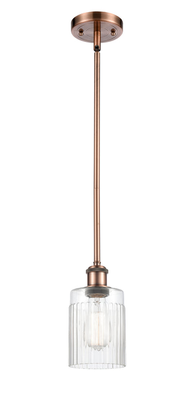 Ballston Mini Pendant Antique Brass Finish