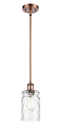 Ballston Mini Pendant Antique Brass Finish