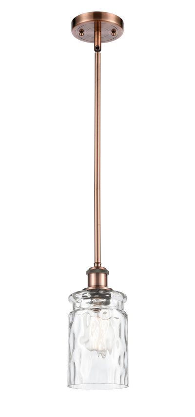 Ballston Mini Pendant Antique Brass Finish