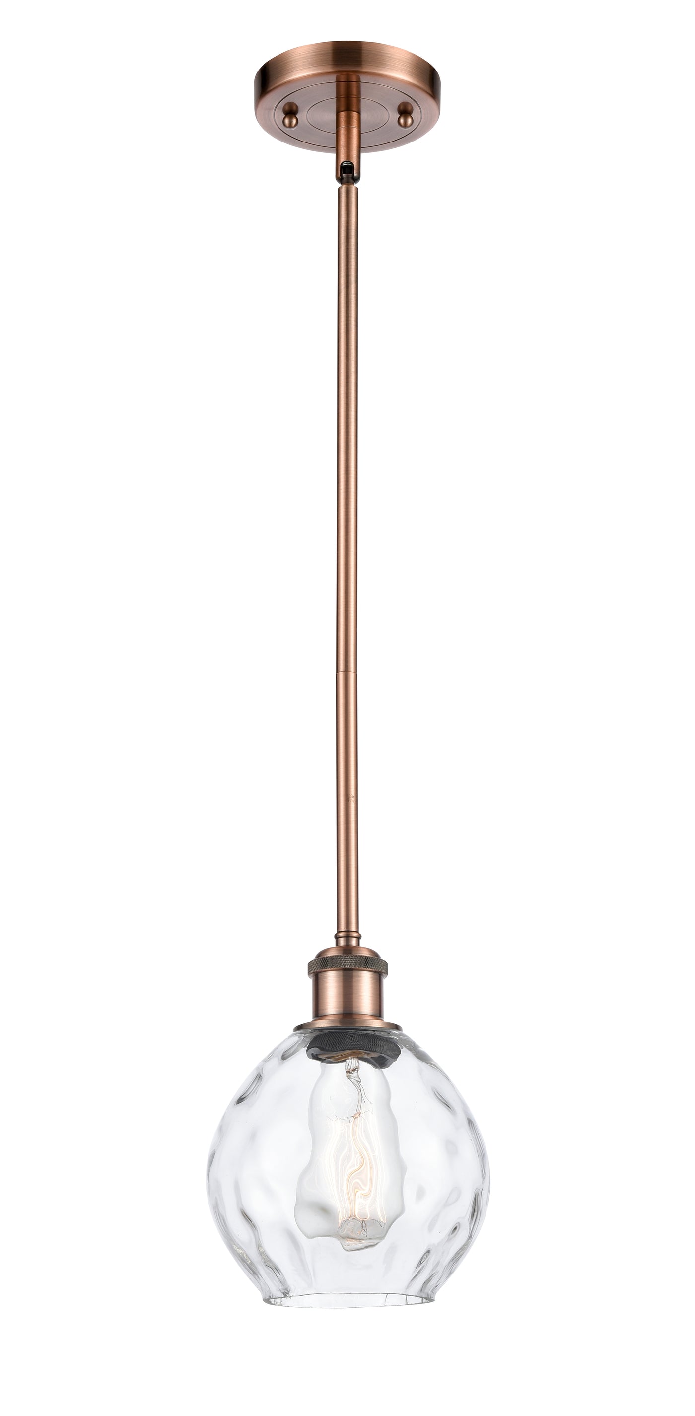 Ballston Mini Pendant Cast Brass Antique
