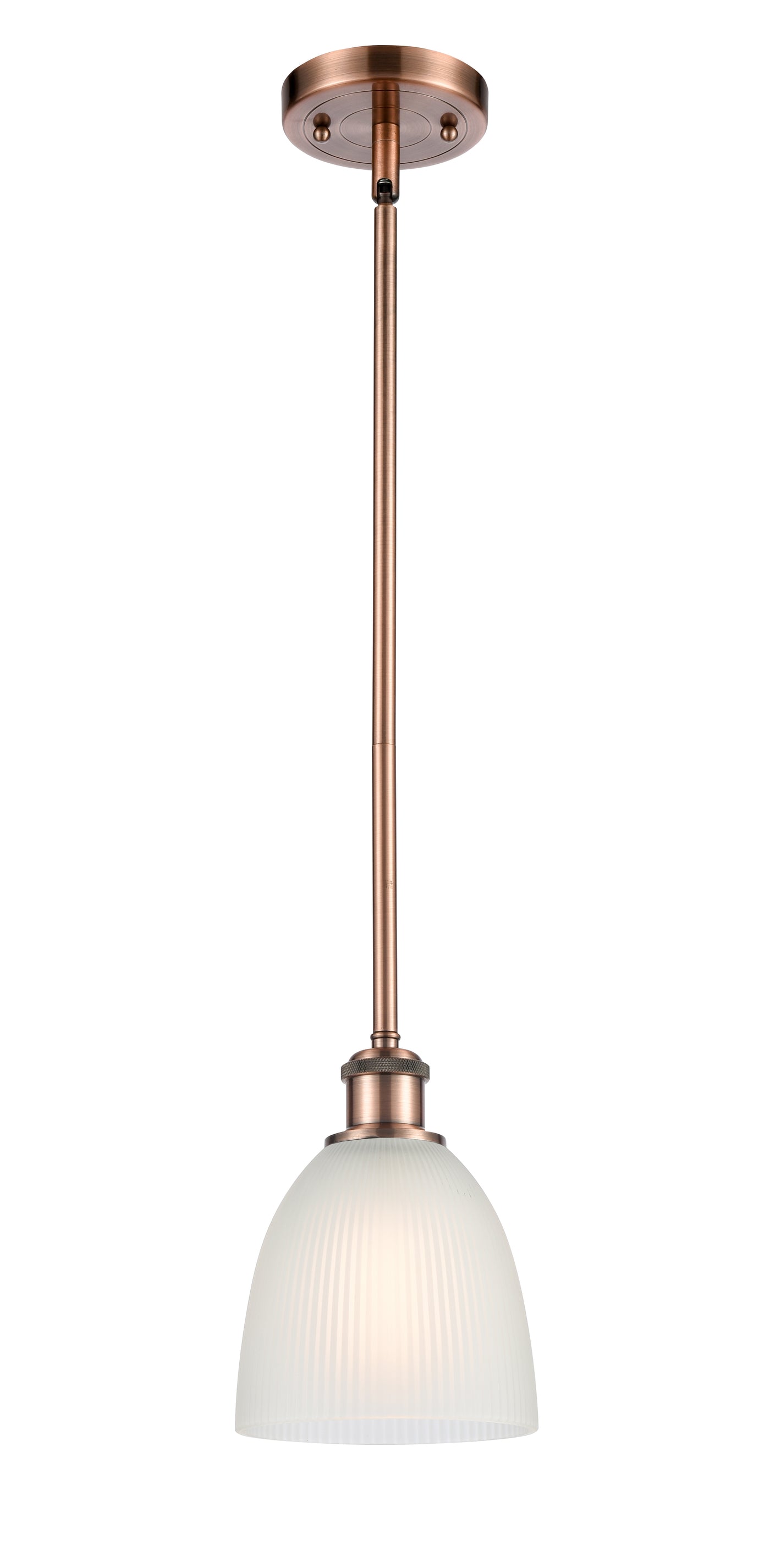 Ballston Mini Pendant Antique Brass 6W
