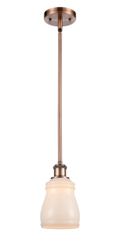 Ballston Mini Pendant Antique Brass Finish