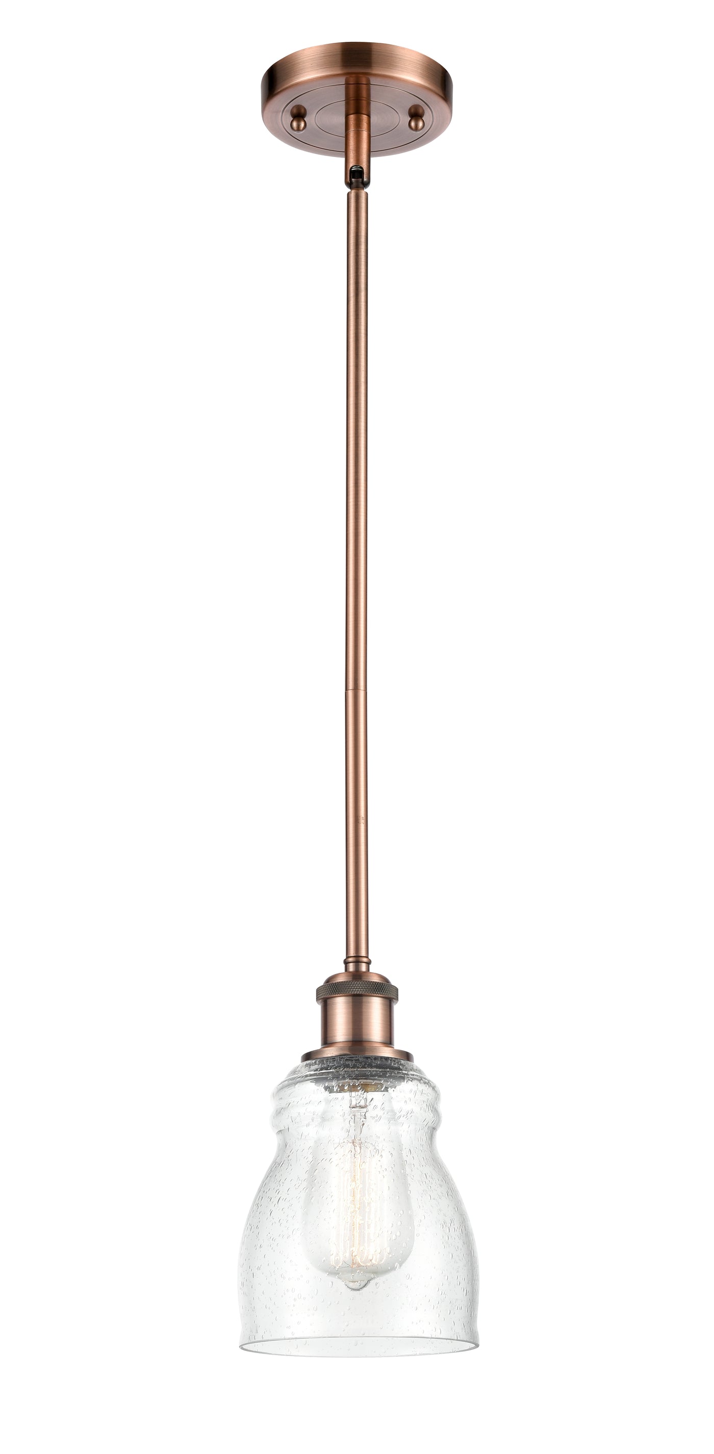 Ballston Mini Pendant Antique Brass Finish