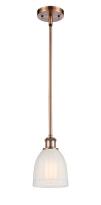 Ballston Mini Pendant Antique Brass Finish