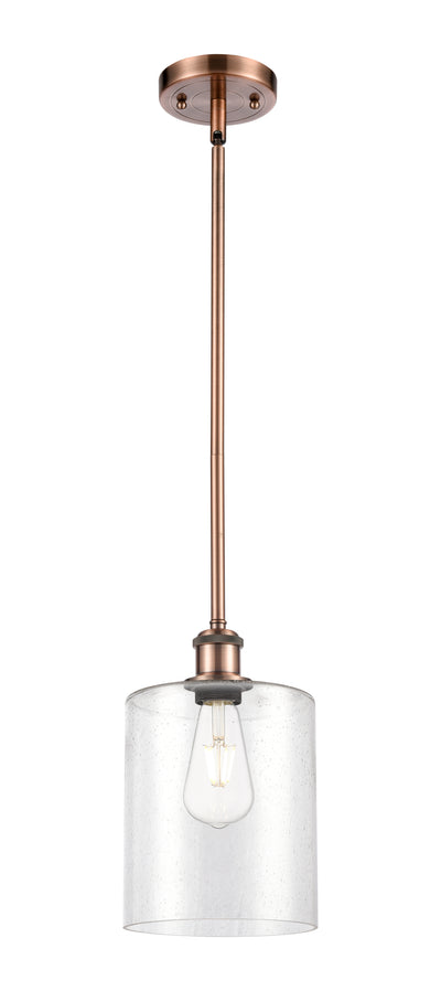 Ballston Mini Pendant Antique Brass Finish