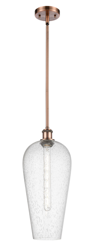 Ballston Mini Pendant Antique Brass Finish