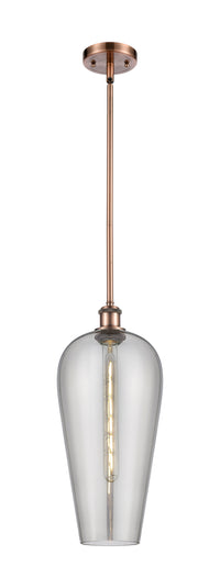 Ballston Mini Pendant Antique Brass Finish