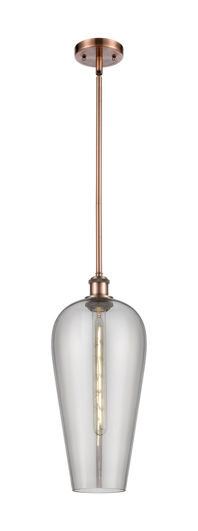Ballston Mini Pendant Antique Brass Finish