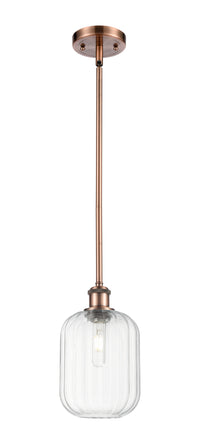 Ballston Mini Pendant Antique Brass Finish