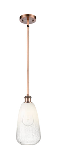 Ballston Mini Pendant Antique Brass Glass